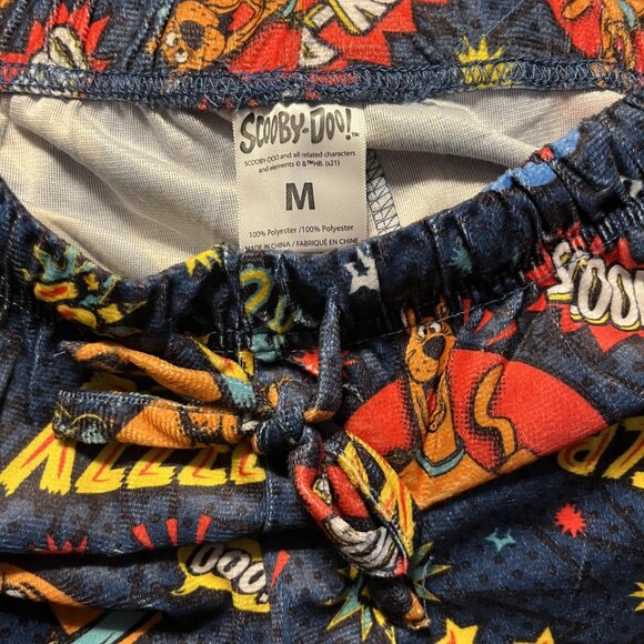New Scooby Doo Sleep Pajama Pants PJ Bottoms Mens Medium or Large - Picture 2 of 3